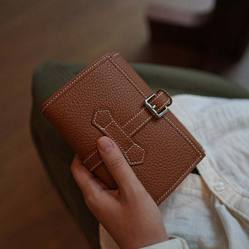 Leather Tri-Fold Jewelry Roll Pouch_BDHL8434