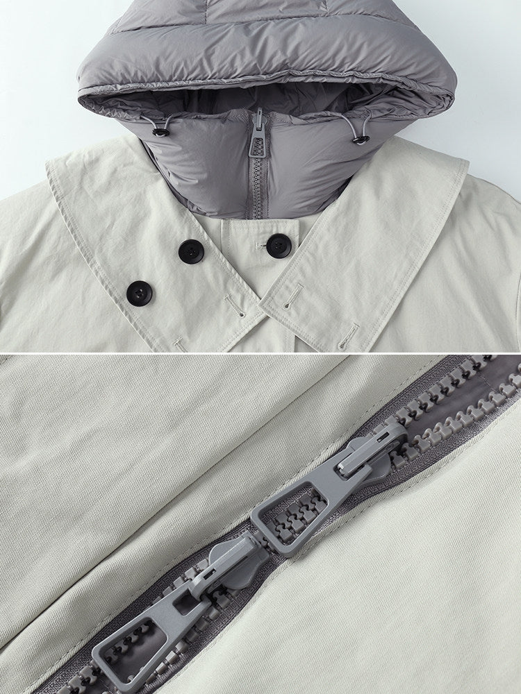 Hooded Reversible Long Down Jacket_BDHL8102