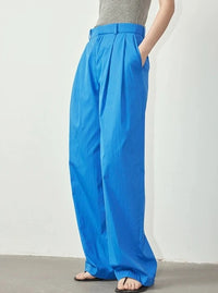 High Waist Wide Straight Pants_BDHL6060