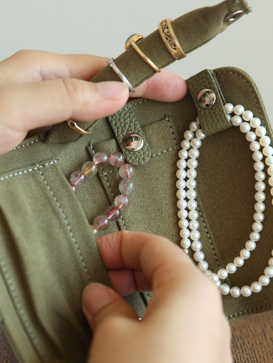 Leather Jewellery Portable Case_BDHL6810