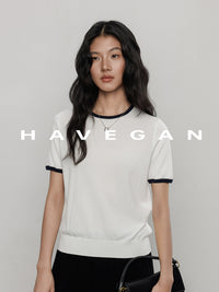 Lightweight Contrast Color Tops_BDHL7401
