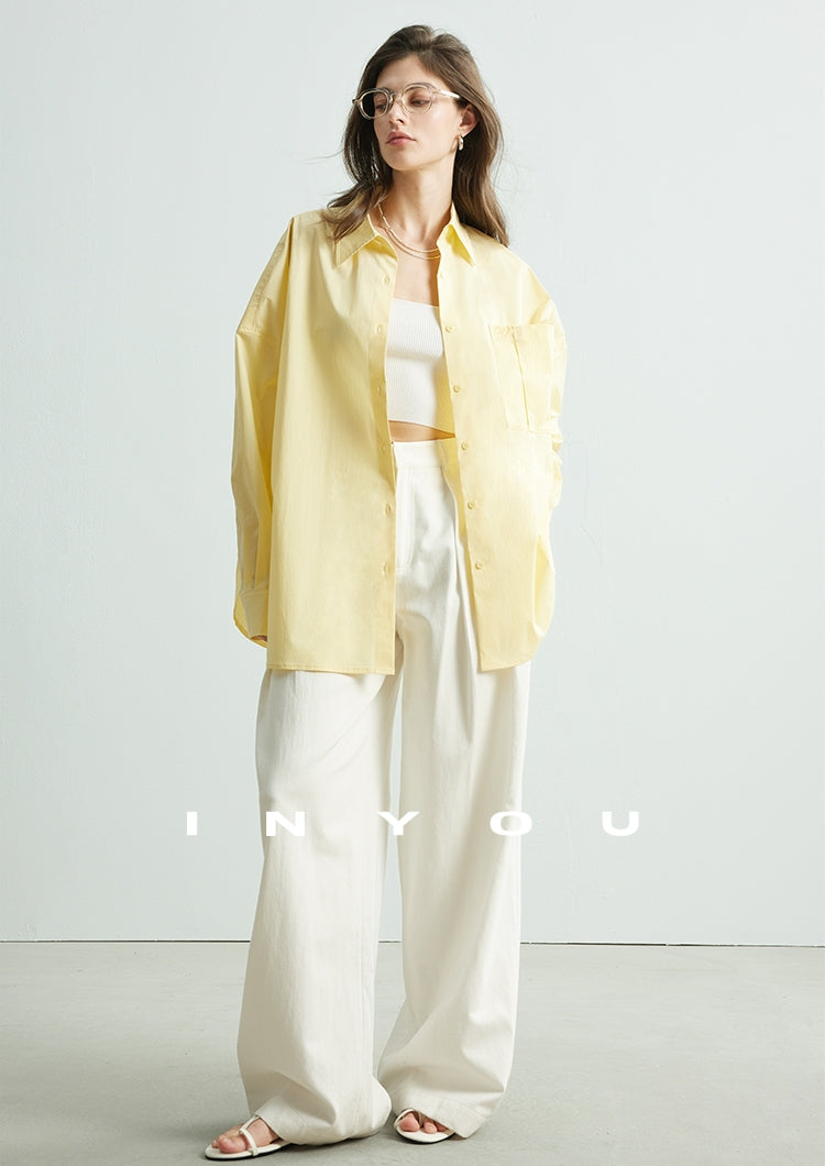 Loose-Fitting Silhouette Shirt_BDHL7155