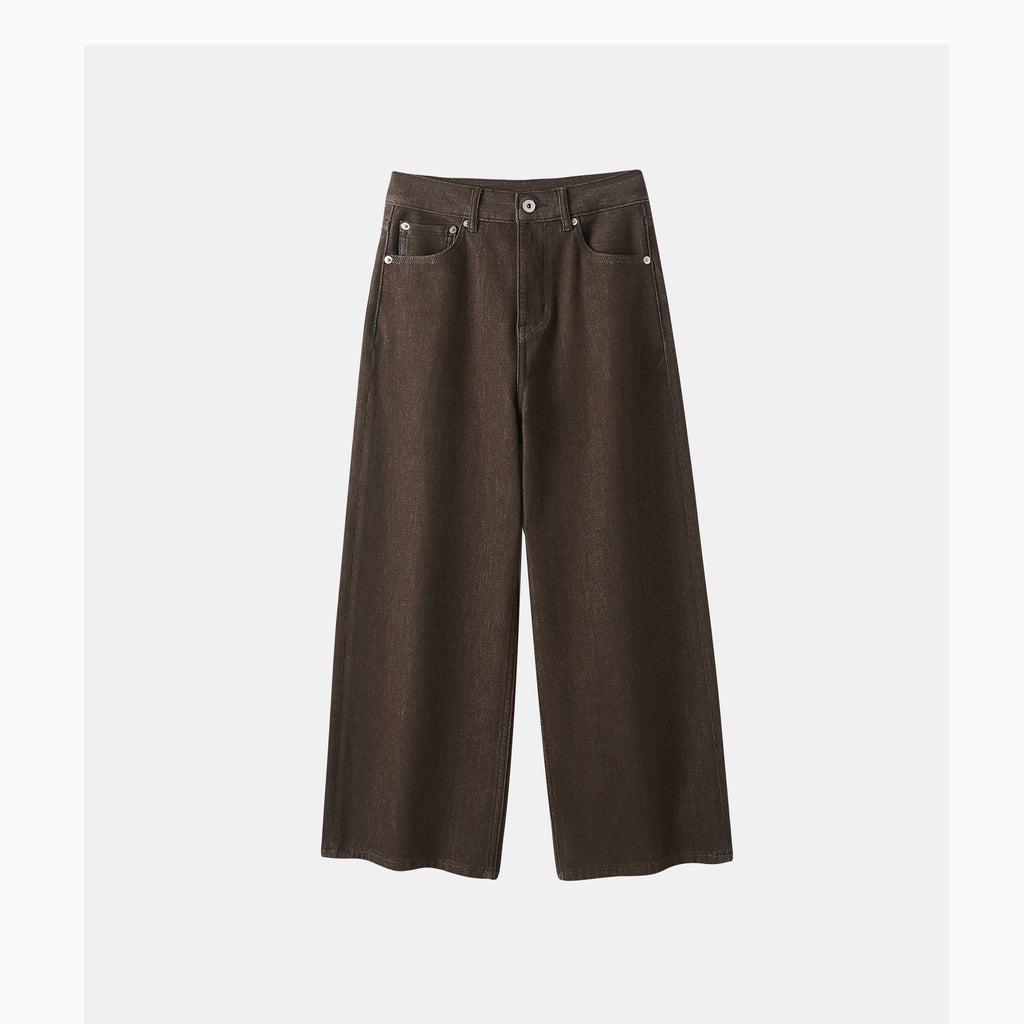 High-Waist Straight-Leg Cropped Pants_BDHL8333