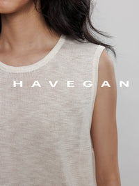 Round Neck Sleeveless Tops_BDHL7233