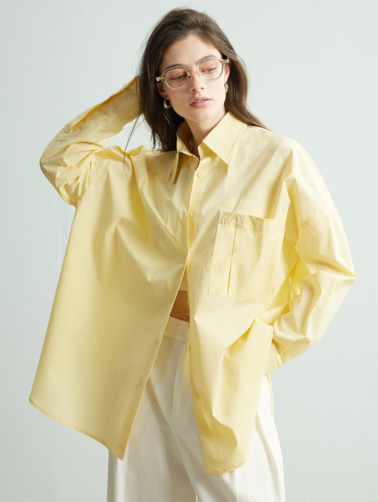Loose-Fitting Silhouette Shirt_BDHL7155