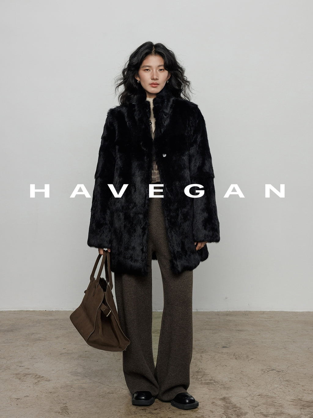 高腰磨毛運動褲_BDHL7964