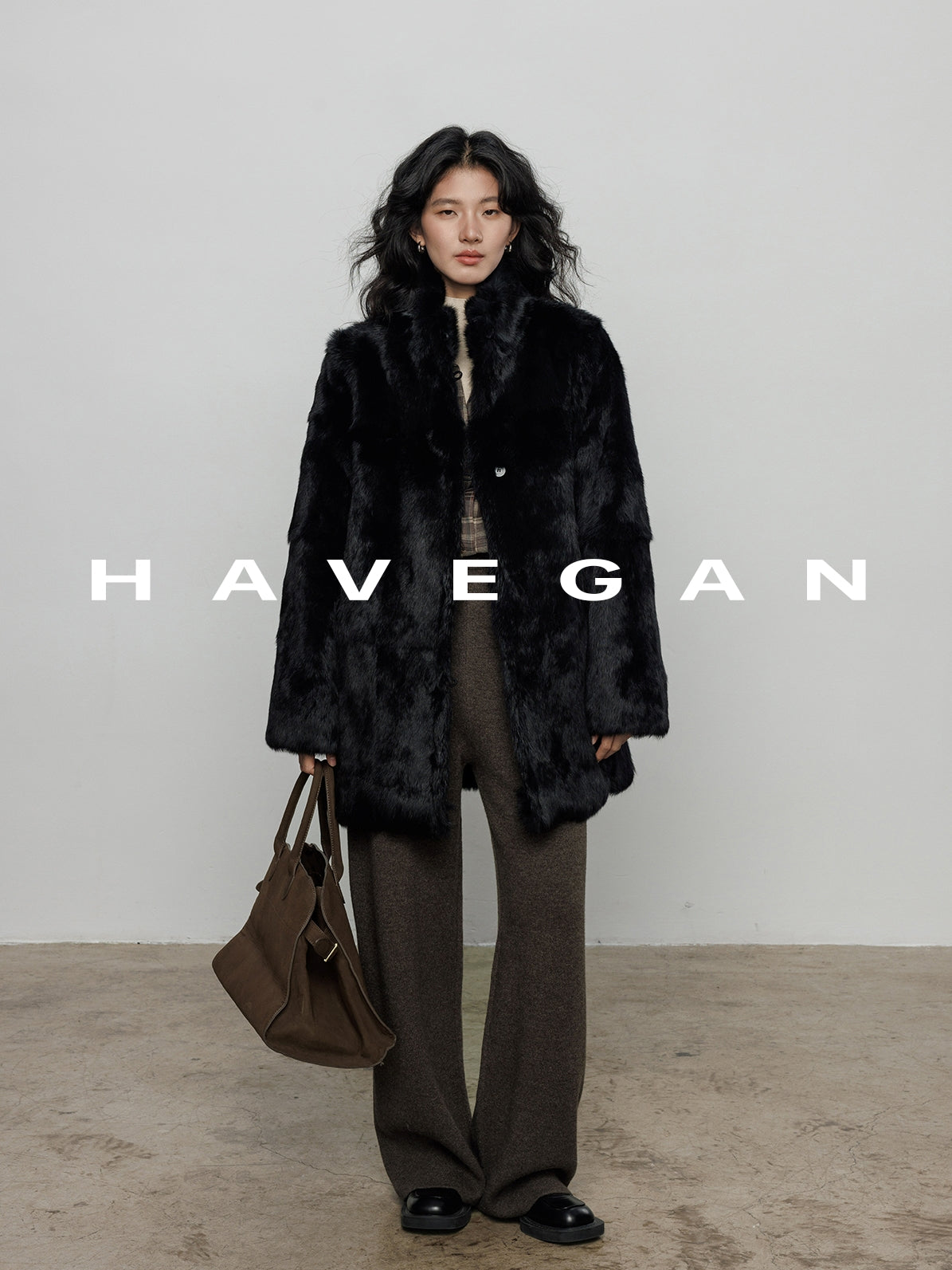 高腰磨毛運動褲_BDHL7964