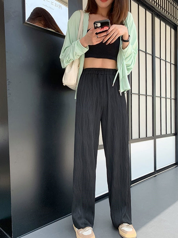 Pleated Wide-Leg Pants_BDHL7215