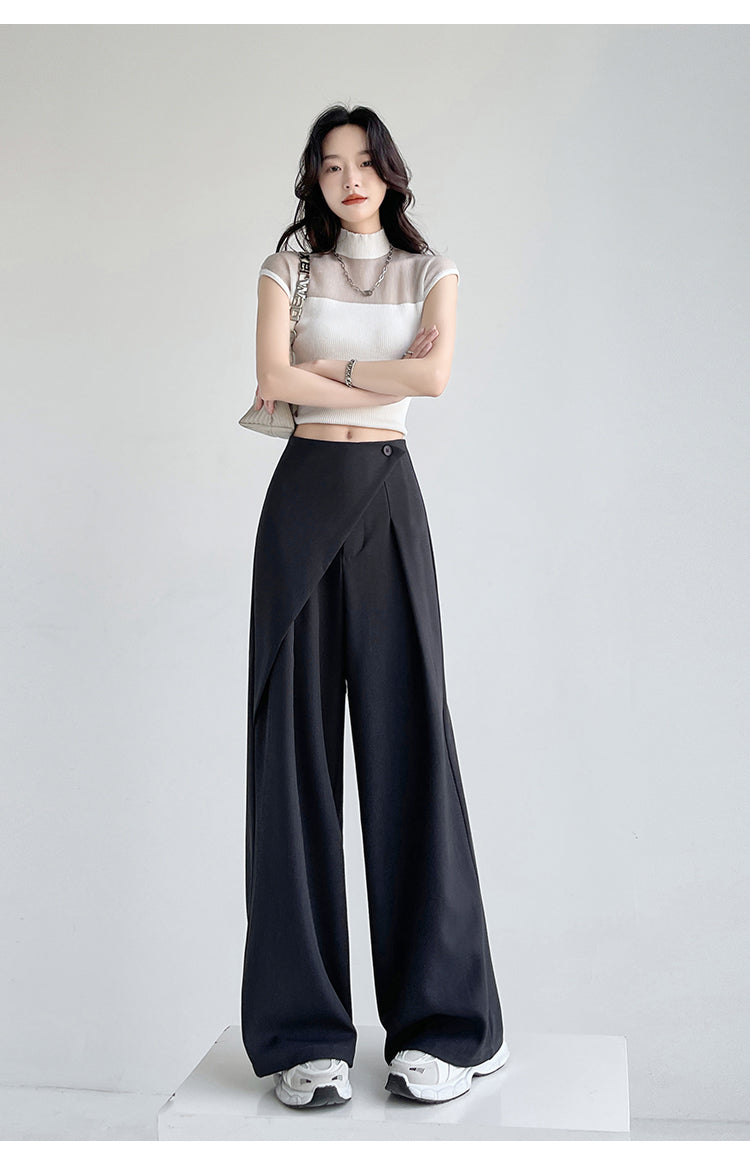 Two-Piece Straight Mop Pants_BDHL7226