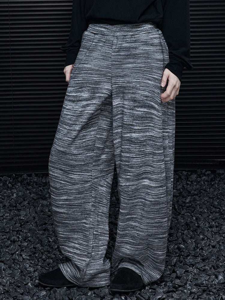 Grey Loose-Fit Wide-Leg Pants_BDHL7866