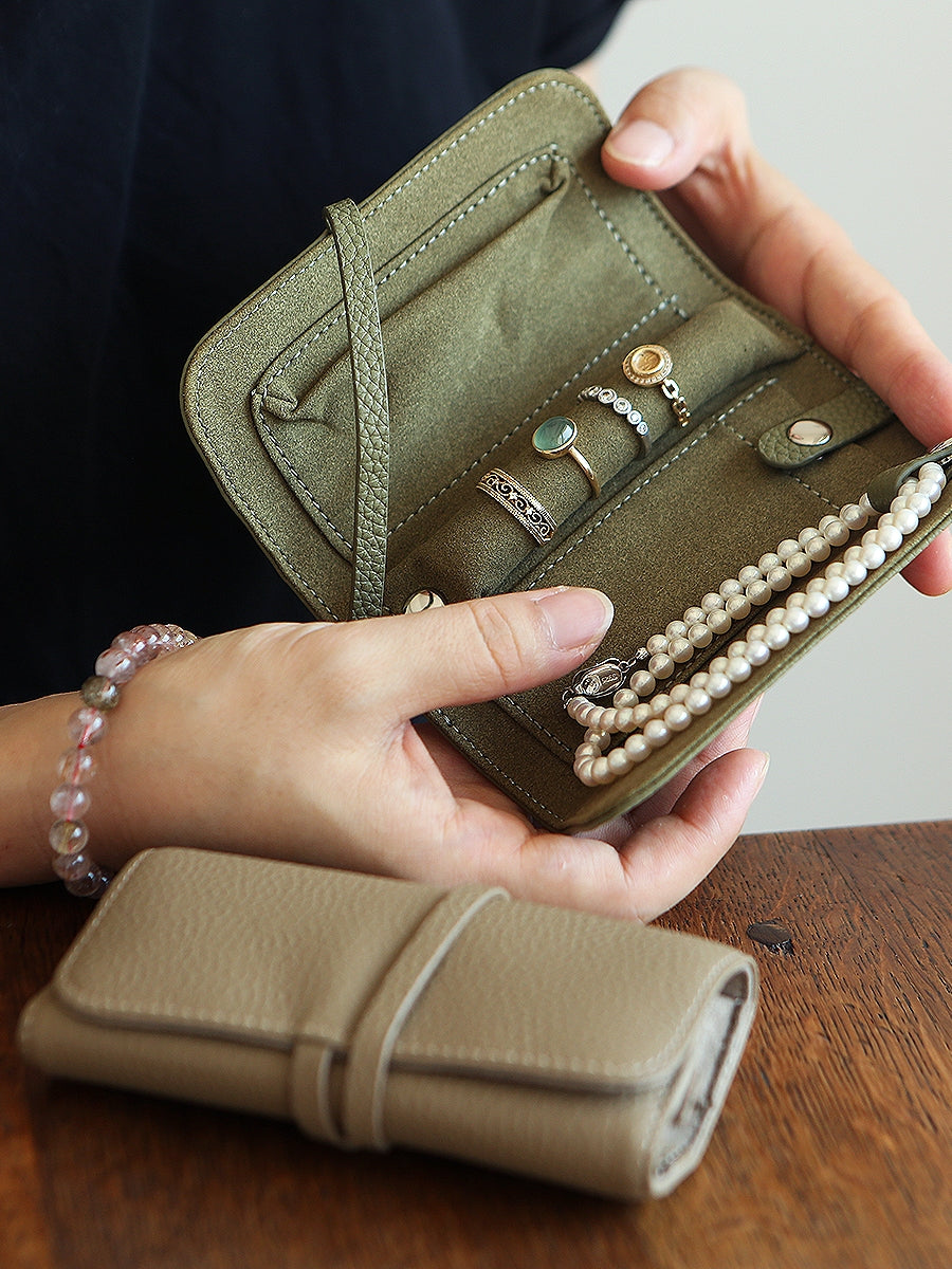 Leather Jewellery Portable Case_BDHL6810