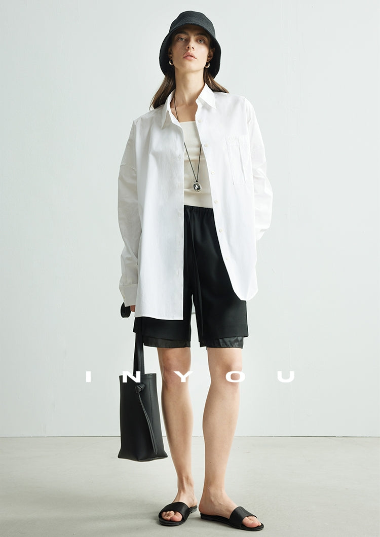 Loose-Fitting Silhouette Shirt_BDHL7155