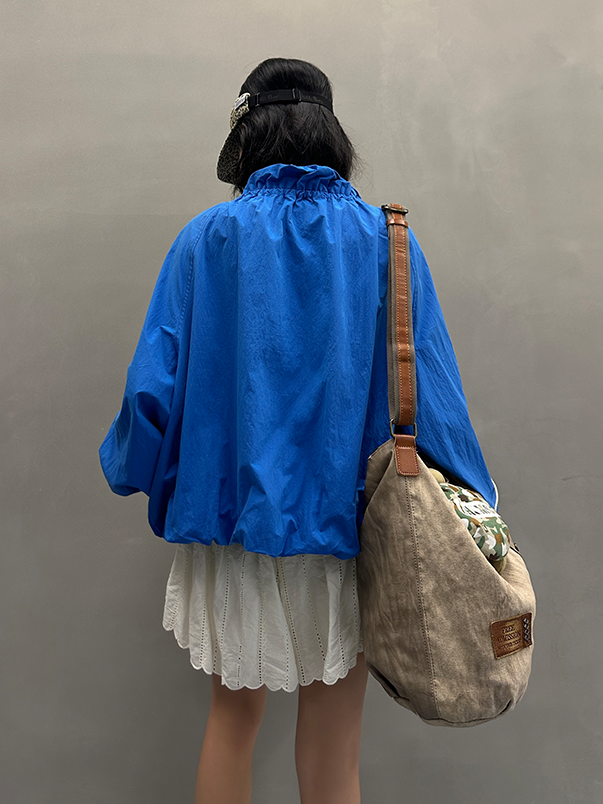 String Collar Short Length Jacket_BDHL7251