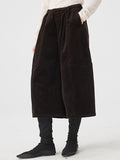Corduroy Wide Cropped Pants_BDHL8116