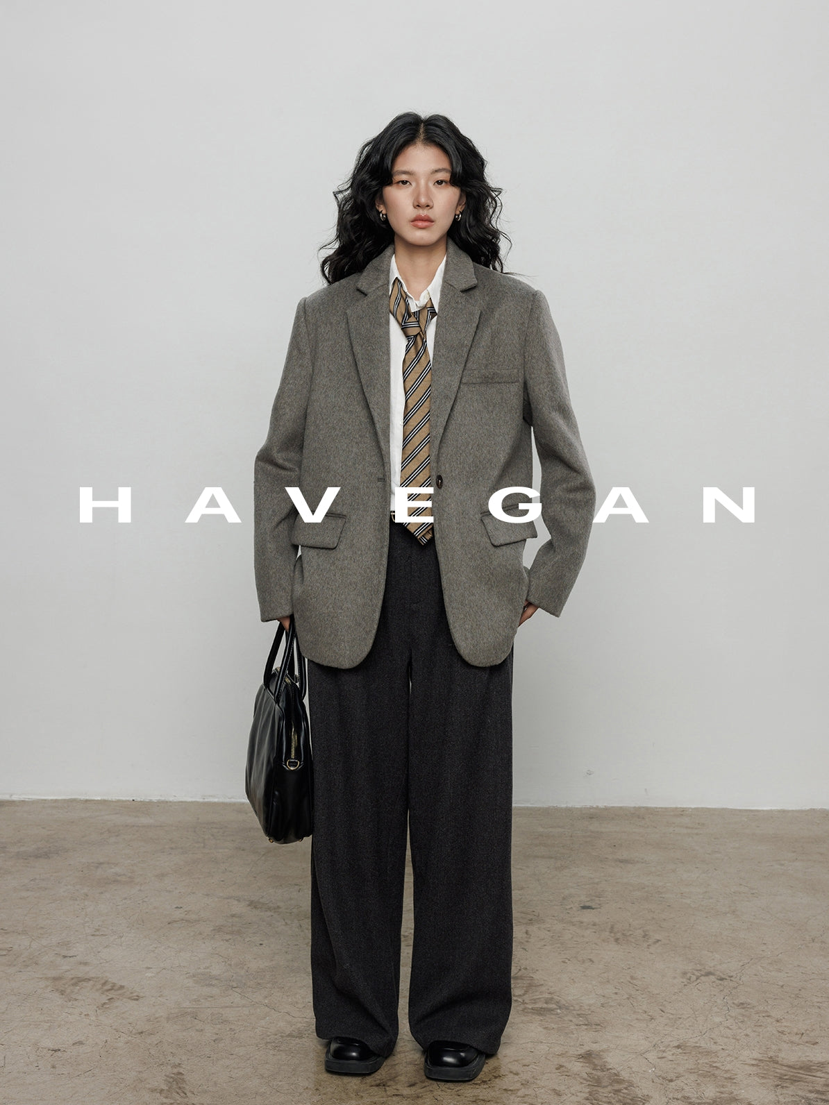 復古磨毛西裝外套_BDHL7963