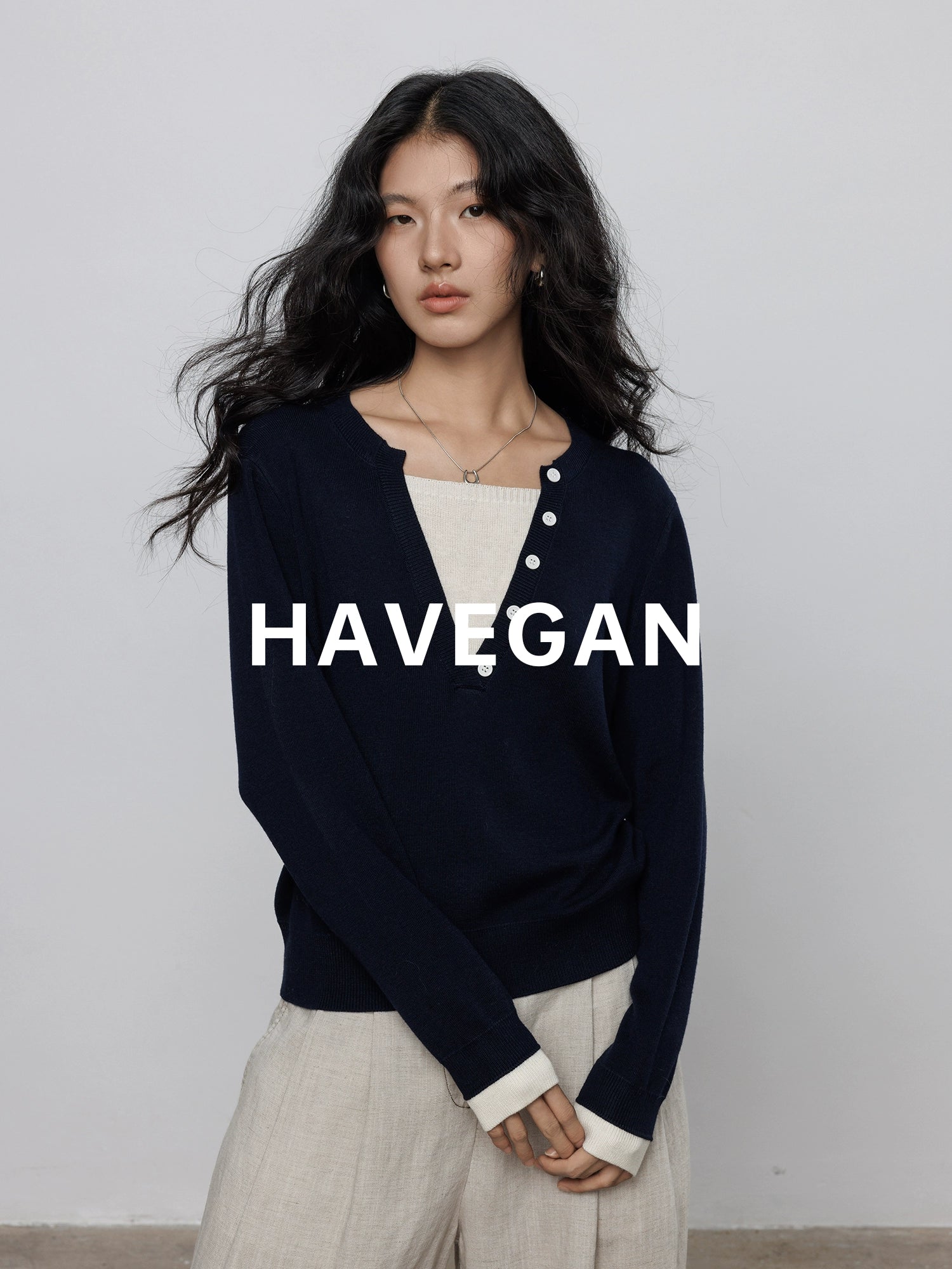 Two-Piece Style Relaxed-Fit Tops_BDHL7781
