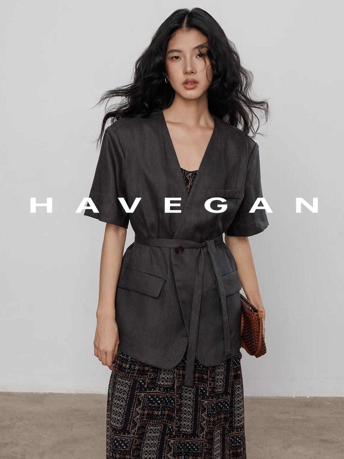 Summer Suit Short-Sleeved Jacket_BDHL7384