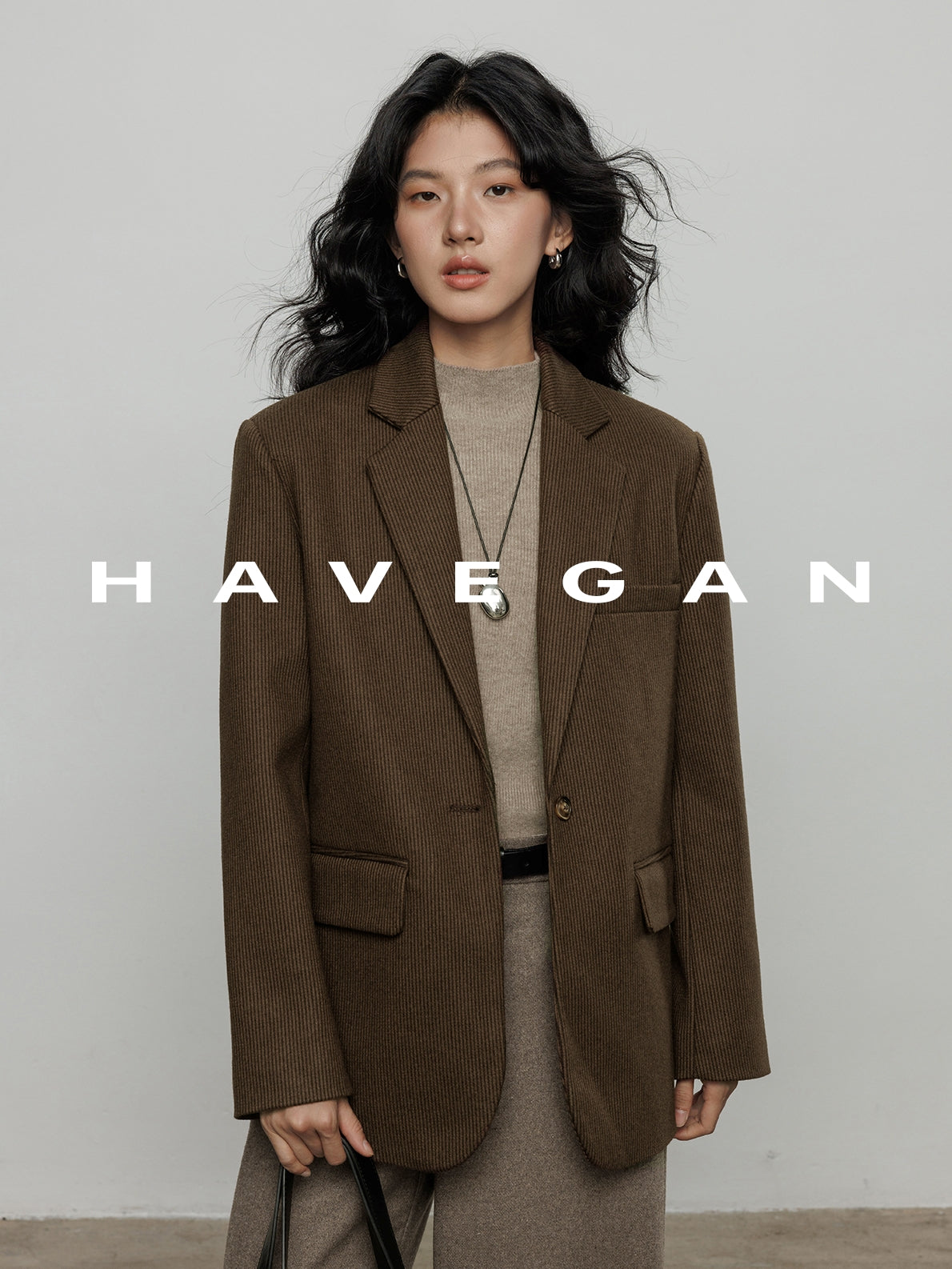 抓絨西裝外套_BDHL7969