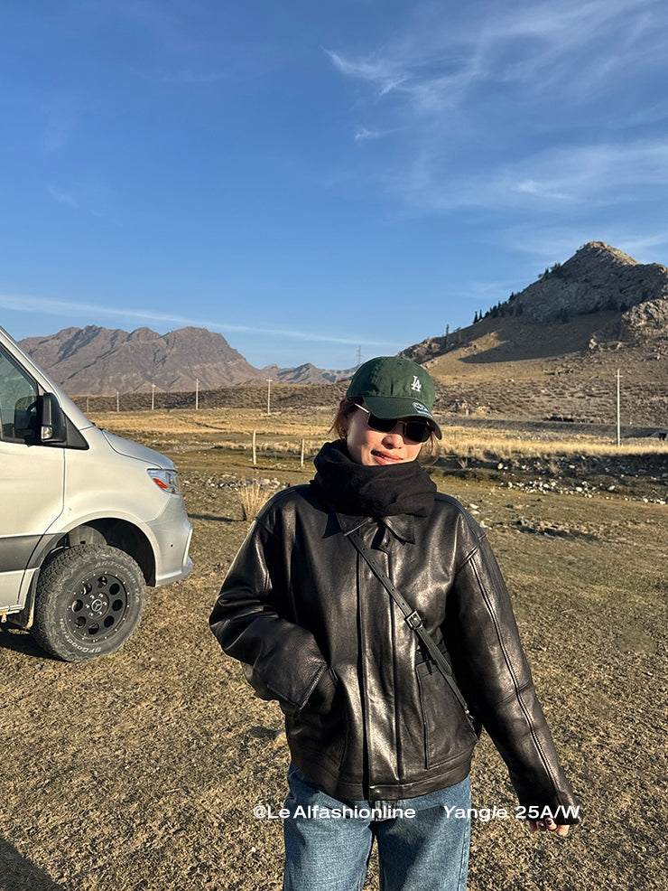 Black Leather Jacket_BDHL7924