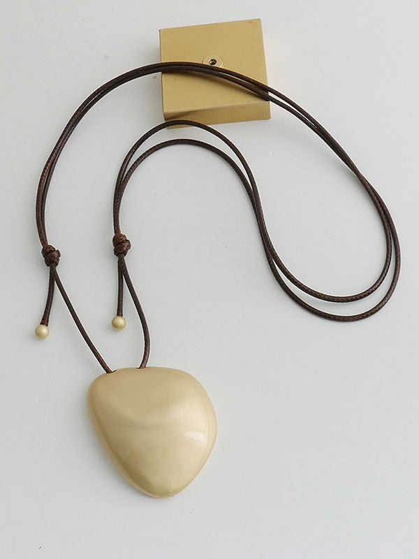 Geometric Pendant Necklace Or Pierced earrings_BDHL7443
