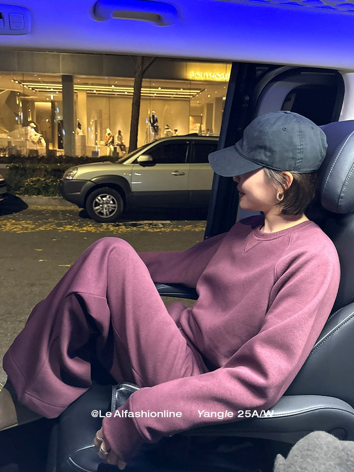 Sweat Hooded Tops Or Round-Neck Tops Or Pants_BDHL8044