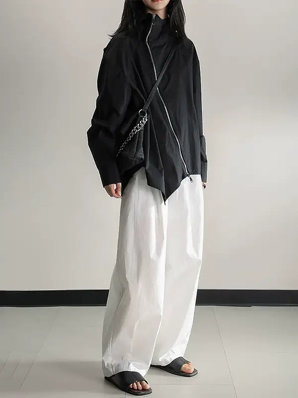 Elastic Waist Balloon Pants_BDHL7514
