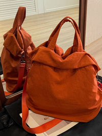 Nylon Shoulder Bucket Bag_BDHL6232