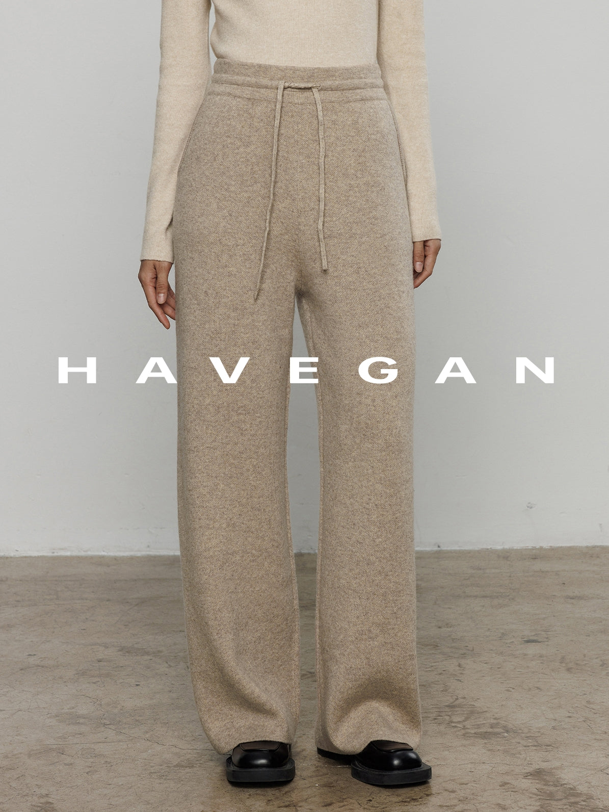 高腰磨毛運動褲_BDHL7964