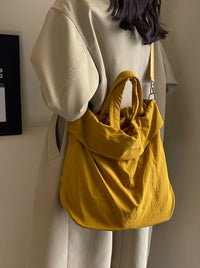 Nylon Shoulder Bucket Bag_BDHL6232