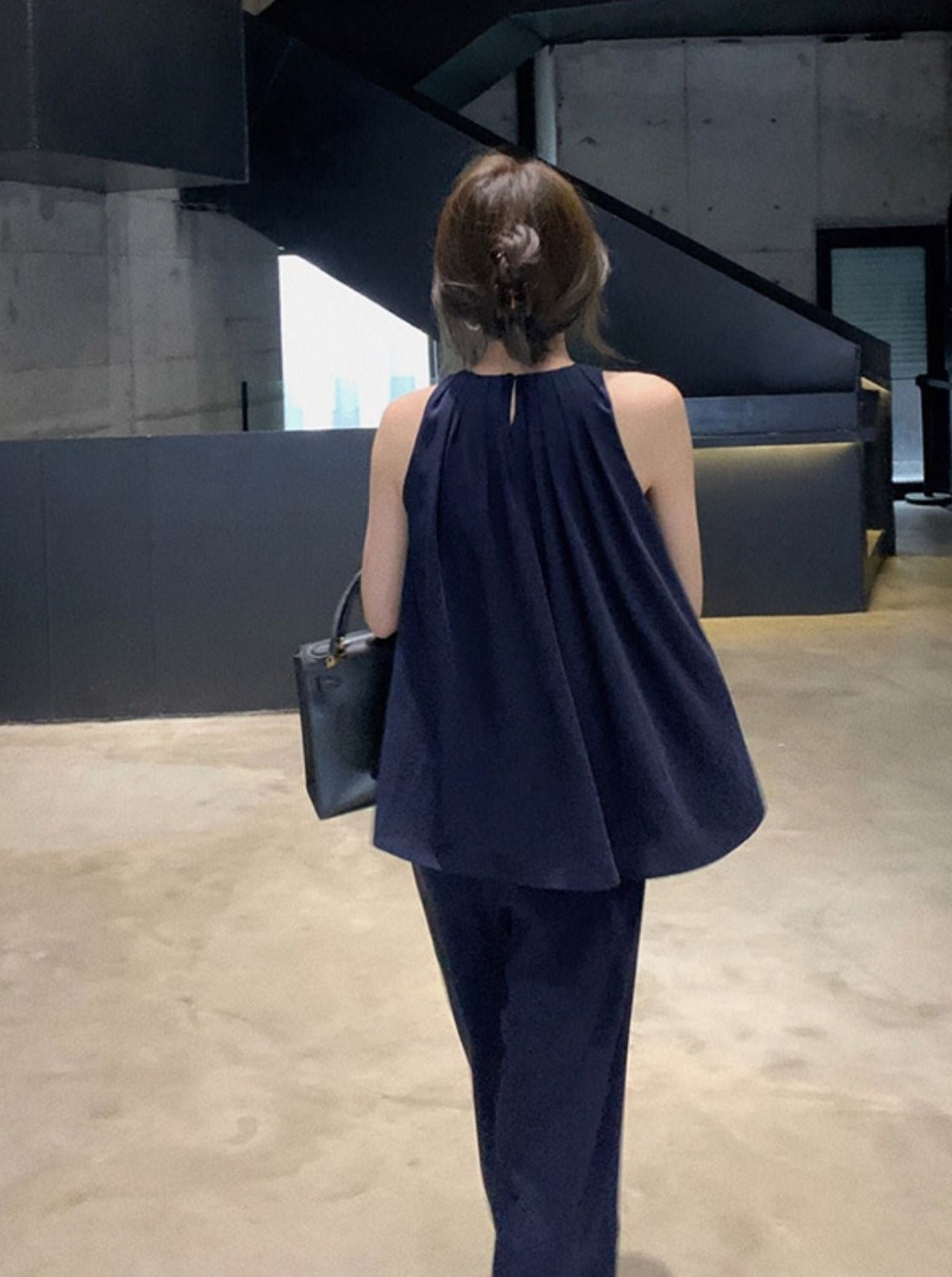 Sleeveless Tops And Pants Set_BDHL6177