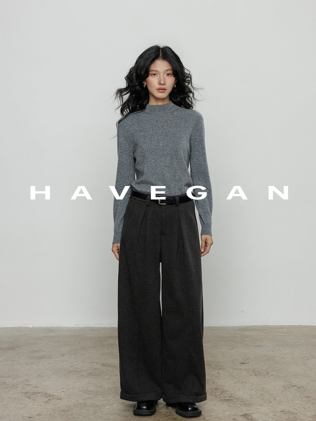 半高領針織上衣_BDHL7885