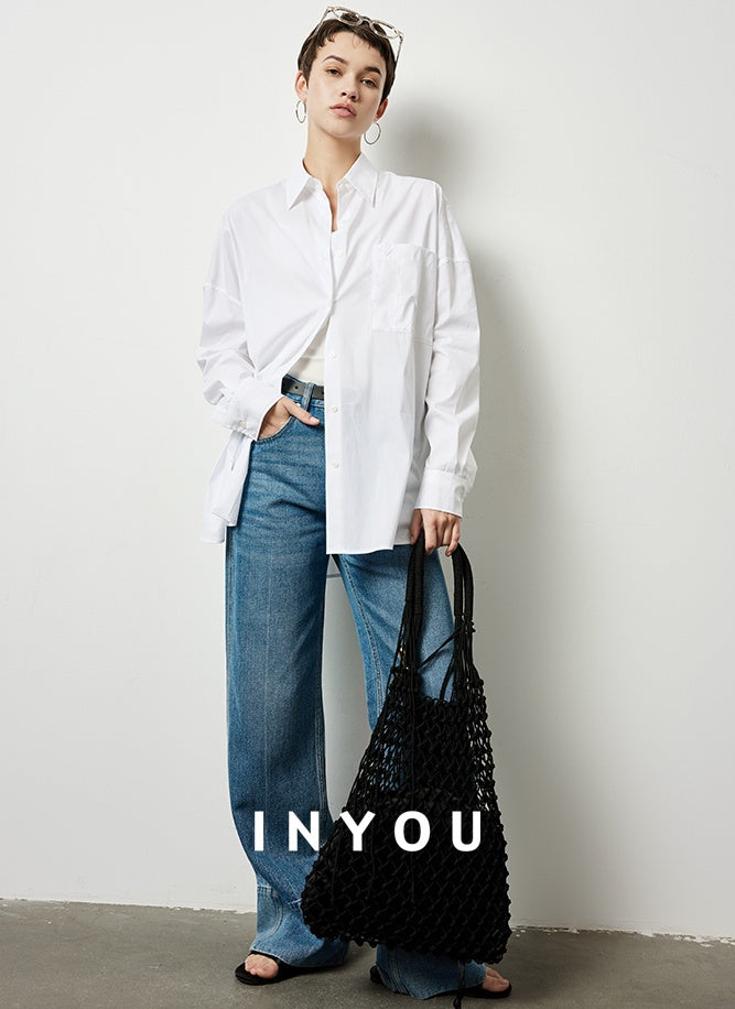 Thin Loose Silhouette Shirts_BDHL6357