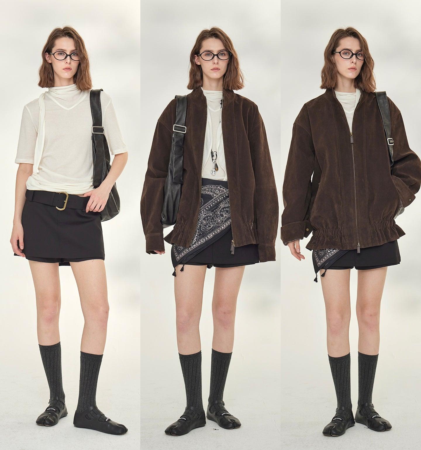 Retro Suede Brown Jacket_BDHL7738
