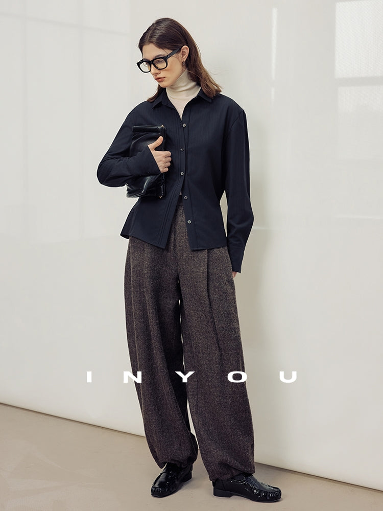 Drape Pleated Pants_BDHL7983