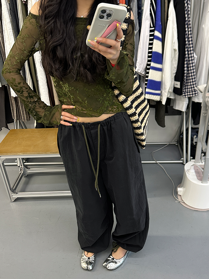 Drawstring Wide-Leg Pants_BDHL7274