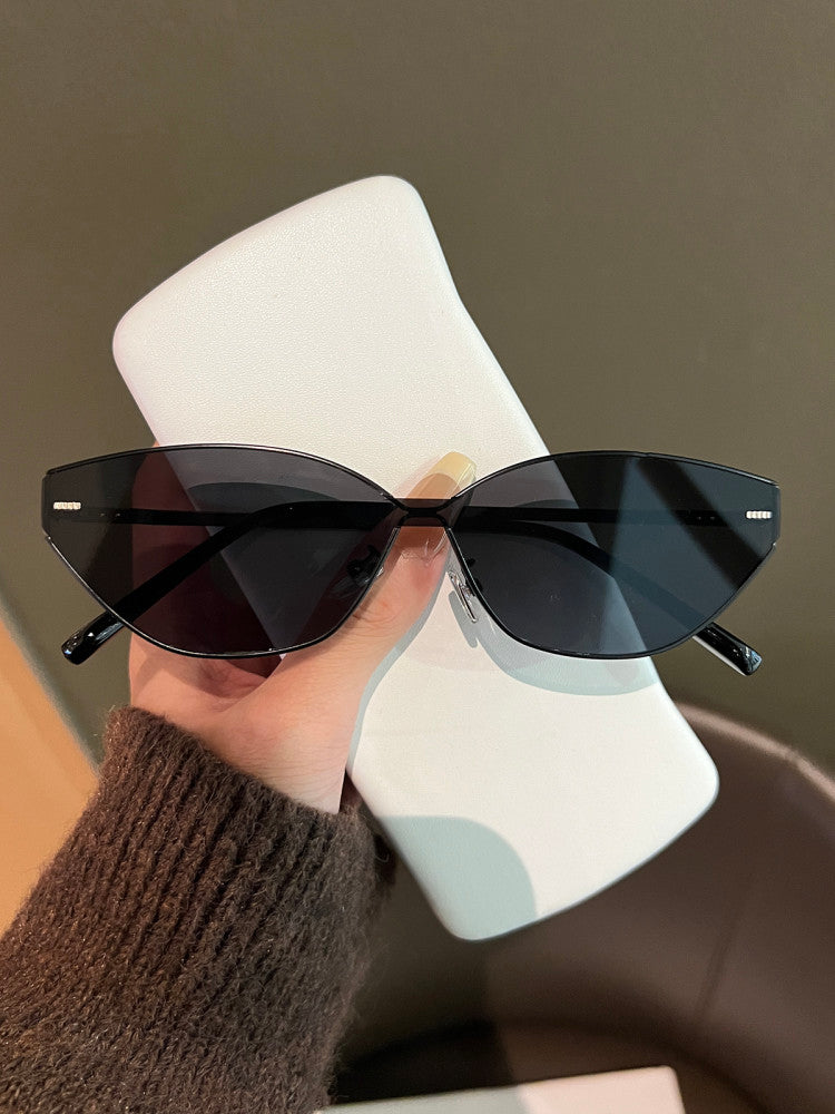 Cat-Eye Metal Sunglasses_BDHL8374