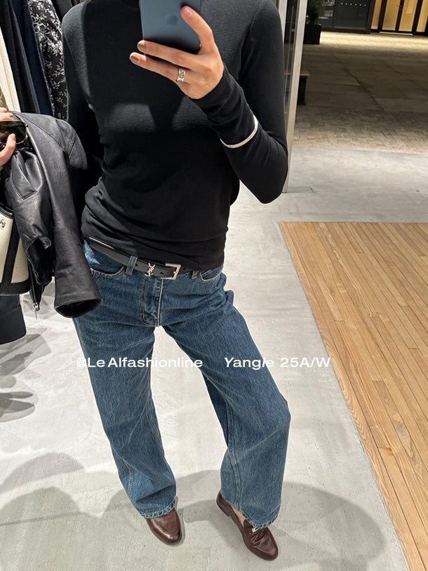 Half-High Neck Slim Tops_BDHL8004