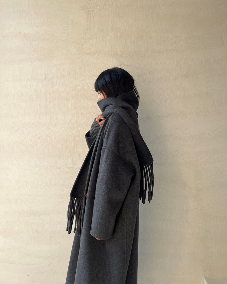 Double-sided Scarf Coat_BDHL5329