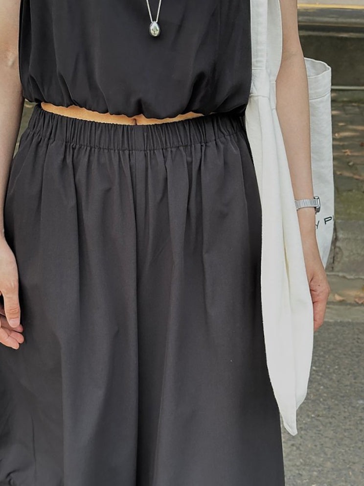 Curved Loose-Fitting Carrot Pants_BDHL7525