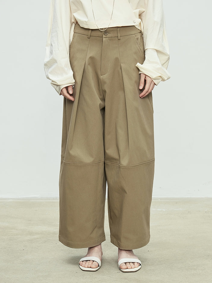 Loose-Fitting Silhouette Wide Pants_BDHL7081