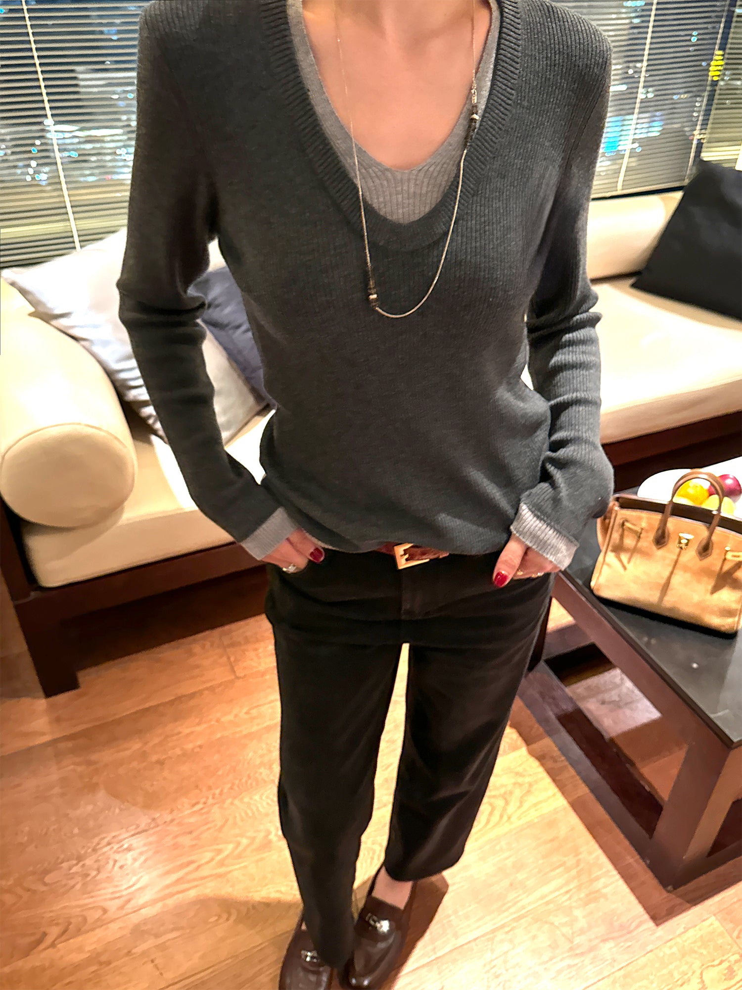 Black Straight Jeans_BDHL7843