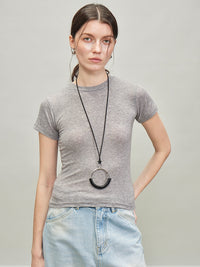 Reverse Stitch Slim Tops_BDHL7286