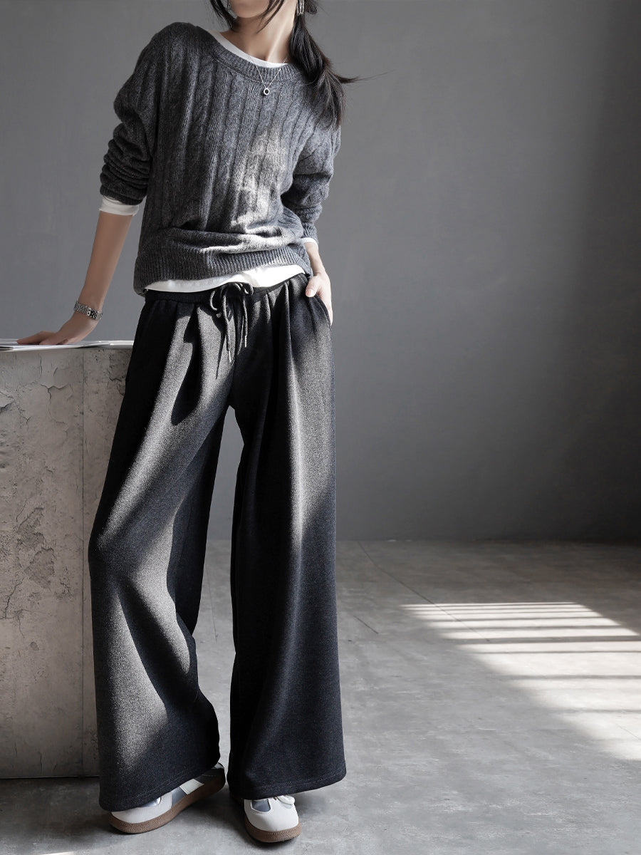 High-Waisted Casual Sweatpants_BDHL7928