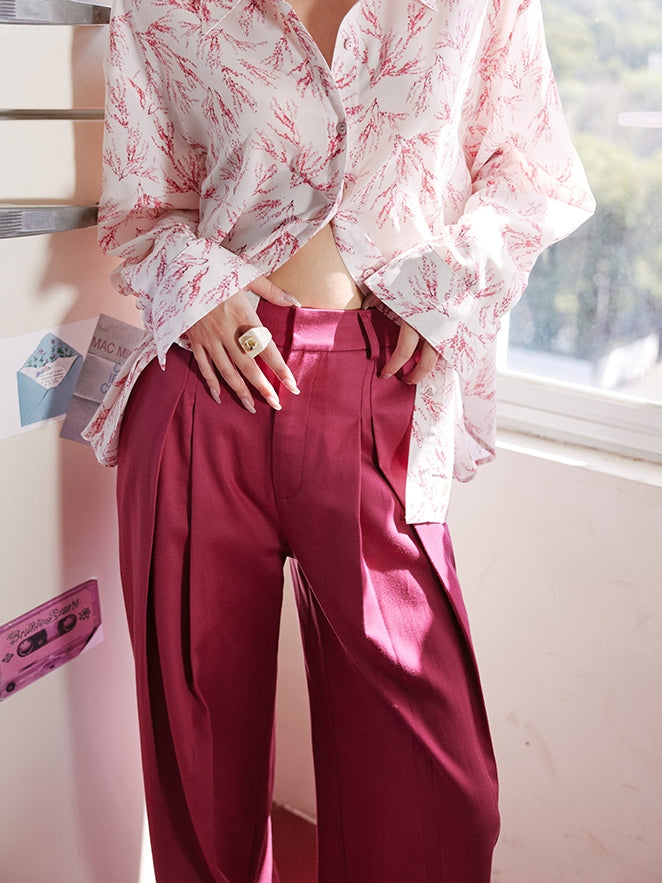 Loose-Fitting Casual Suit Pants_BDHL7472