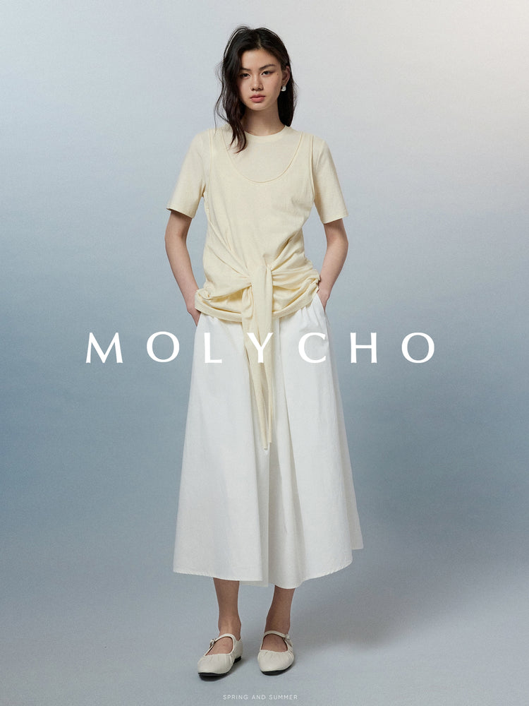 Two-Piece Short-Sleeved T-Shirt_BDHL7387