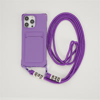 Detachable Lanyard Card Holder iPhone Case_HL3275