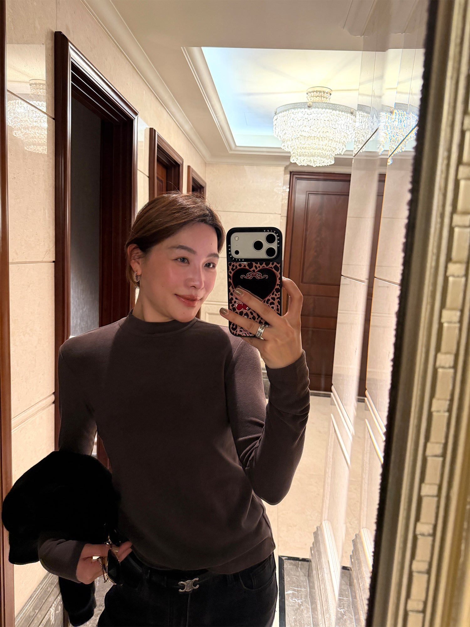 Half-High Neck Slim Tops_BDHL8004