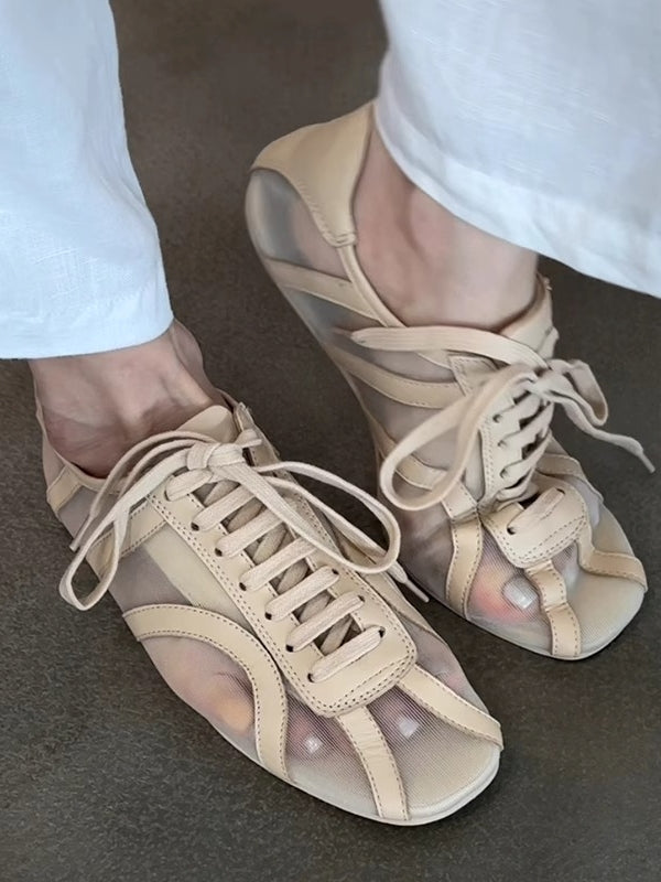 Lace-Up Flat Sandals_BDHL7450