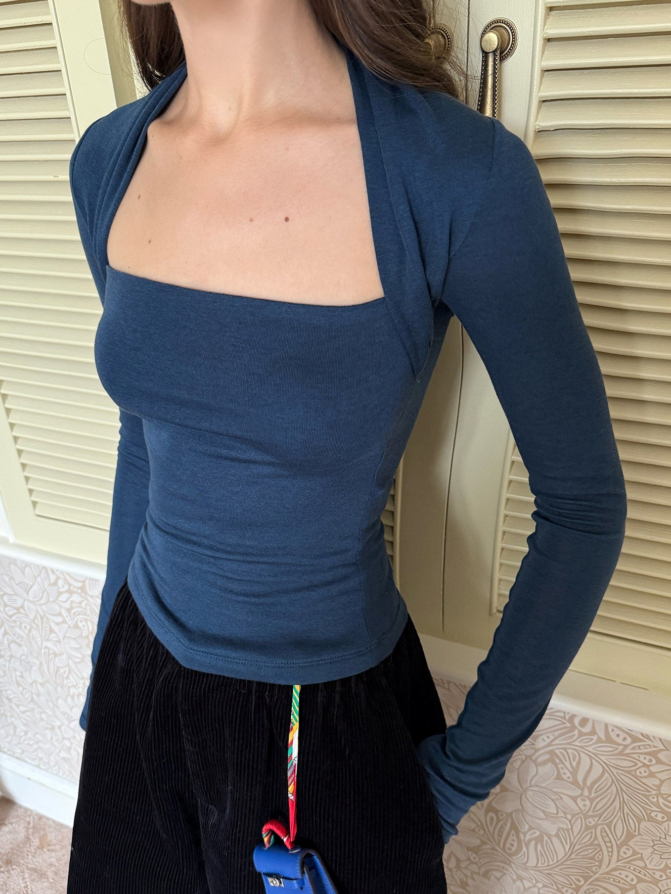 方領修身上衣_BDHL8056