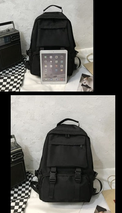 Large Capacity Black Backpack_BDHL6218